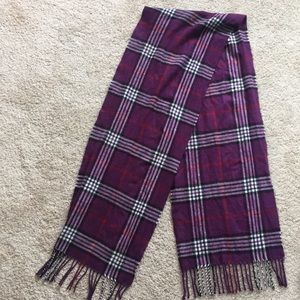 Plaid scarf